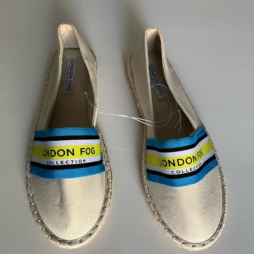 Slip on soft summer shoes                  NEW LONDON FOG